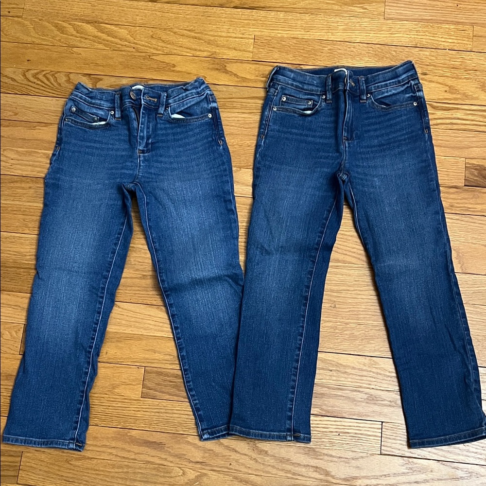 Two Pair of Crew Cuts Jeans
